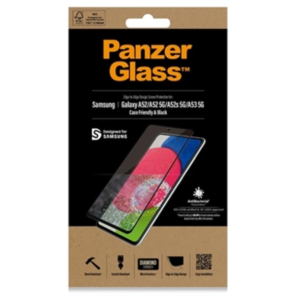Samsung Galaxy A52 5G/A52s 5G/A53 5G PanzerGlass Case... Svart