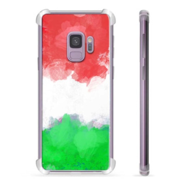 Samsung Galaxy S9+ Hybridskal - Italiensk Flagga Animerad