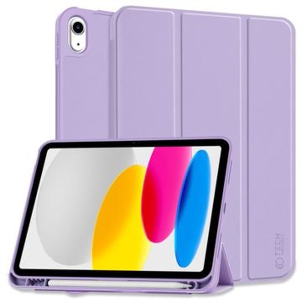 iPad 2022/2025 Tech-Protect SmartCase Pen Tri-Fold Folio... Lila