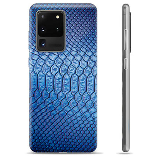 Samsung Galaxy S20 Ultra TPU-Skal - Läder Animerad