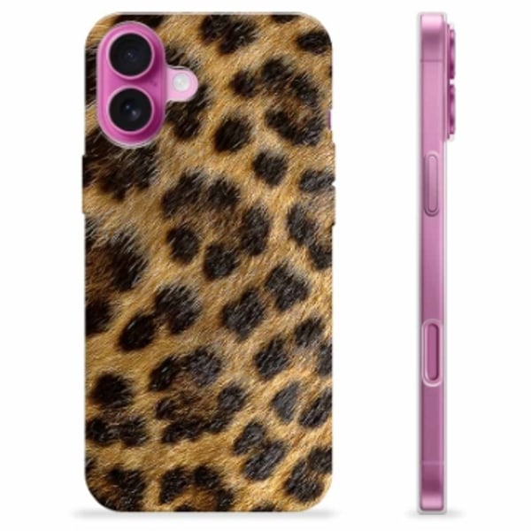 iPhone 16 Plus TPU-Skal - Leopard Animerad