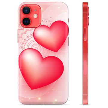 iPhone 12 mini TPU-Skal - Kärlek Animerad