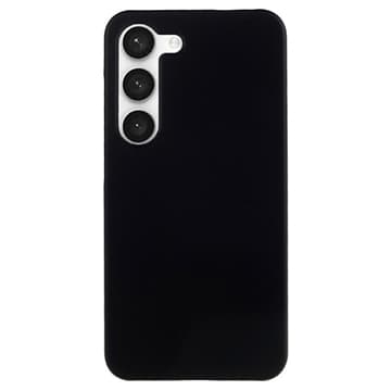 Samsung Galaxy S23+ 5G Gummerat Plastskal - Svart Svart