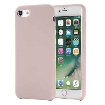 iPhone 7/8/SE (2020)/SE (2022) Liquid Silikonskal - Rosa Rosa