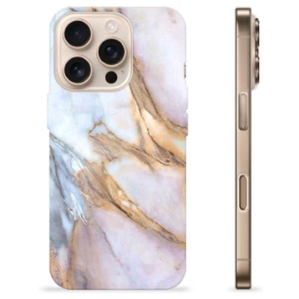 iPhone 16 Pro TPU-Skal - Elegant Marmor Animerad