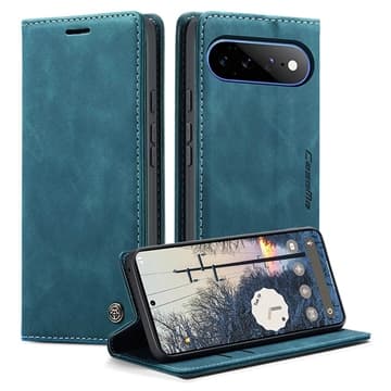 Google Pixel 11 Pro XL Caseme 013 Series Plånboksfodral - Blå Blå