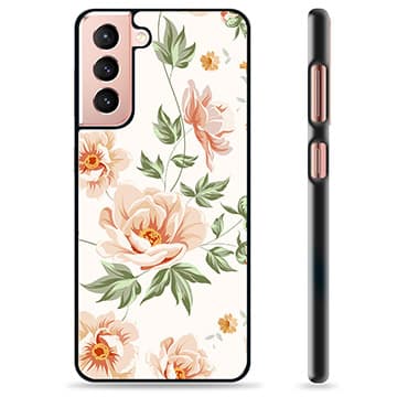 Samsung Galaxy S21 5G Skyddsskal - Blommig Animerad