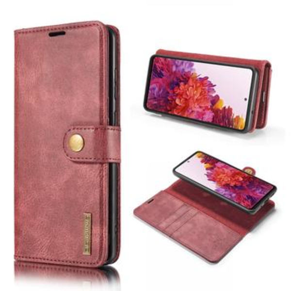 Samsung Galaxy S20 FE DG.Ming 2-i-1 Löstagbar Läder Plå... Röd
