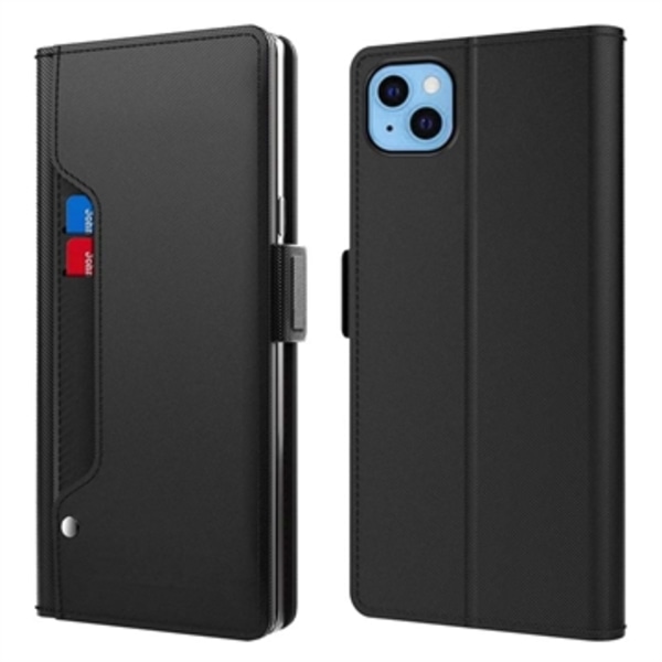 Sminkspegel iPhone 13 Flipfodral - Svart Svart