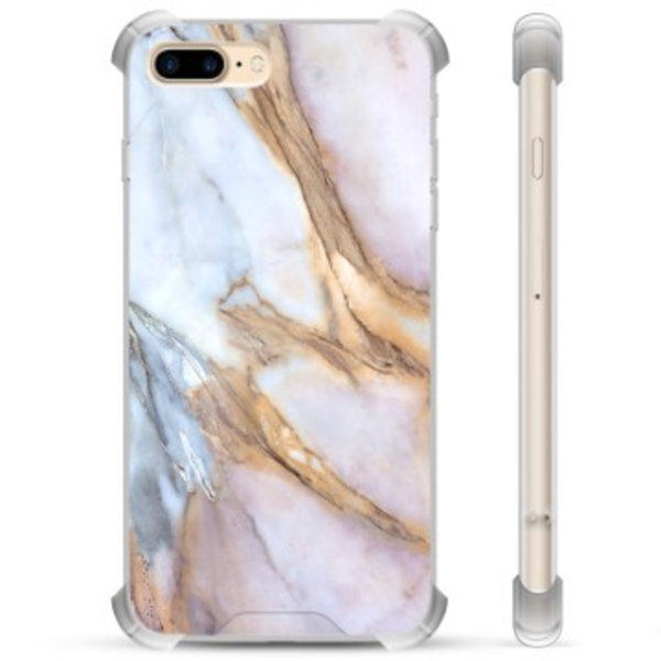 iPhone 7 Plus / iPhone 8 Plus Hybridskal - Elegant Marmor Animerad