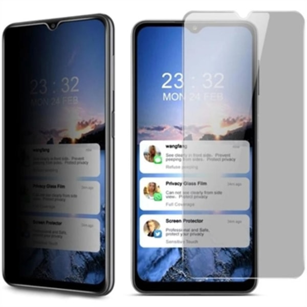 Samsung Galaxy A12/A32 5G/M32 5G Imak Privacy Heltäckande H... Genomskinlig