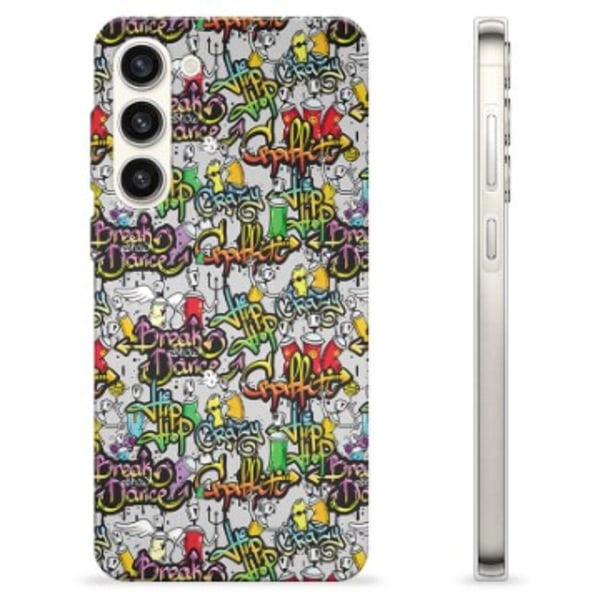 Samsung Galaxy S23+ 5G TPU-Skal - Graffiti Animerad