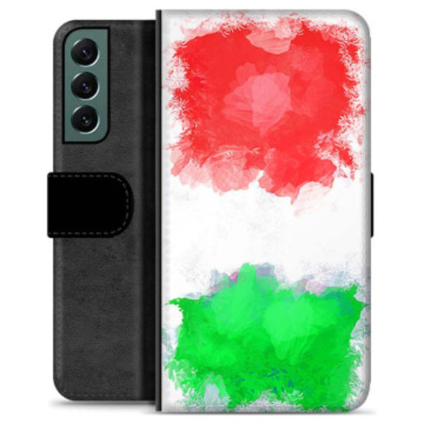 Samsung Galaxy S22+ 5G Premium Plånboksfodral - Italiensk... Animerad
