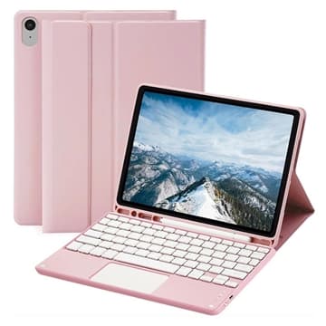 iPad Air 11 2026/2025/2024/iPad Air 2022/2020 Bluetooth... Rosa