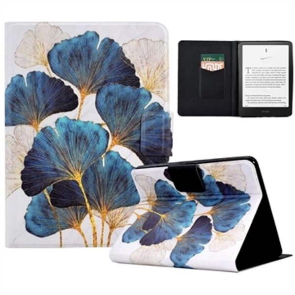 Amazon Kindle Paperwhite (2024) Smart Folio-fodral - Löv Animerad