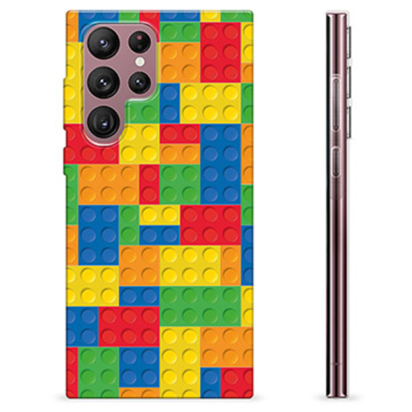 Samsung Galaxy S22 Ultra 5G TPU-Skal - Block Animerad