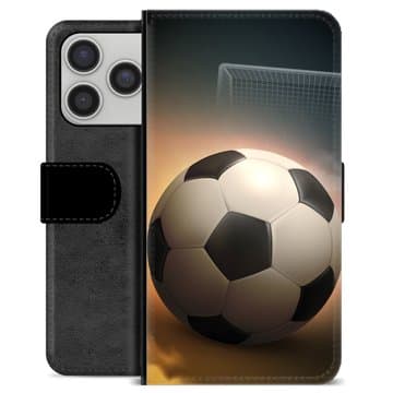 iPhone 17 Pro Premium Plånboksfodral - Fotboll Animerad
