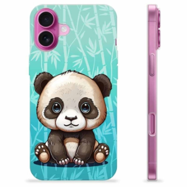 iPhone 16 Plus TPU-Skal - Panda Animerad