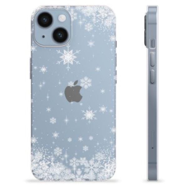 iPhone 14 TPU-Skal - Snöflinga Animerad