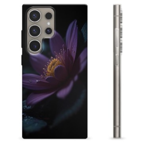 Samsung Galaxy S24 Ultra TPU-Skal - Djup Lila Animerad