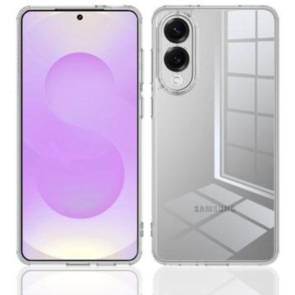 Samsung Galaxy S25 Edge Rep-Resistant Hybridskal - Genomskinlig Genomskinlig