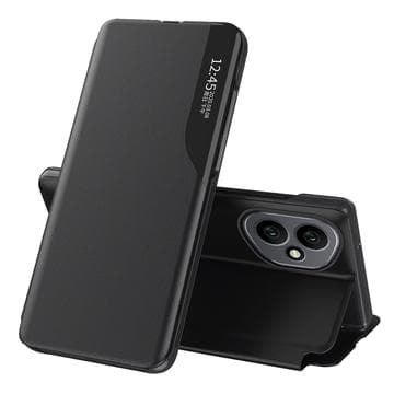 Honor 400 Smart Clear View Flipfodral - Svart Svart