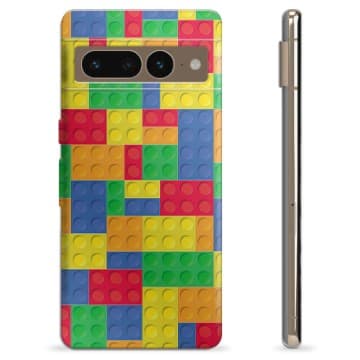 Google Pixel 7 Pro TPU-Skal - Block Animerad