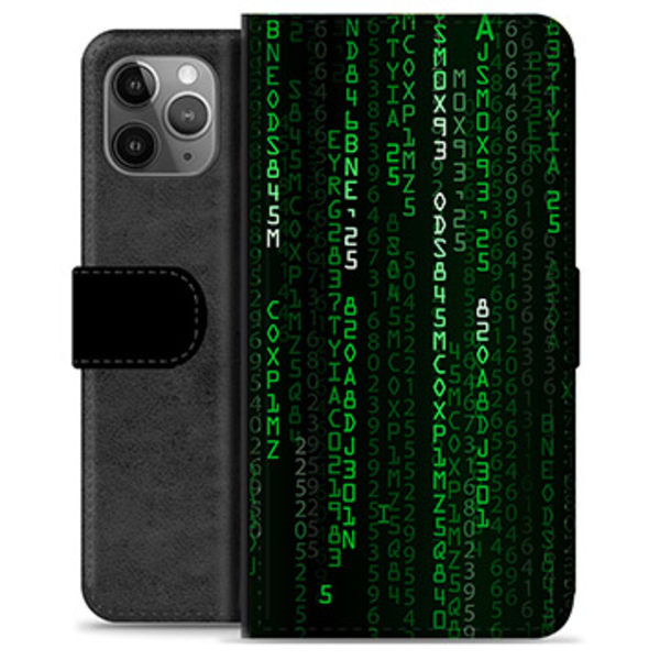 iPhone 11 Pro Max Premium Plånboksfodral - Krypterad Animerad