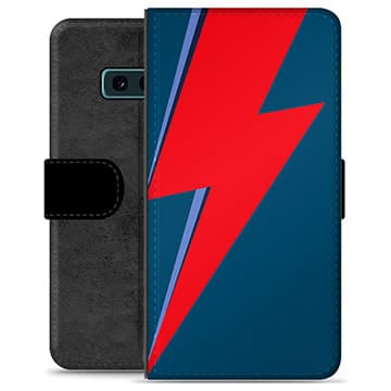 Samsung Galaxy S10e Premium Plånboksfodral - Blixt Animerad