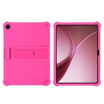 OnePlus Pad Go 2/Oppo Pad Air5 Silikonfodral med kickstand -... Rosa