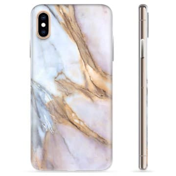 iPhone XS Max TPU-Skal - Elegant Marmor Animerad