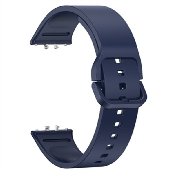 Samsung Galaxy Fit3 Soft Silikonrem - Mörkblå Blå