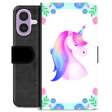 iPhone 17 Premium Plånboksfodral - Enhörning Animerad