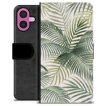 iPhone 16 Plus Premium Plånboksfodral - Tropisk Animerad