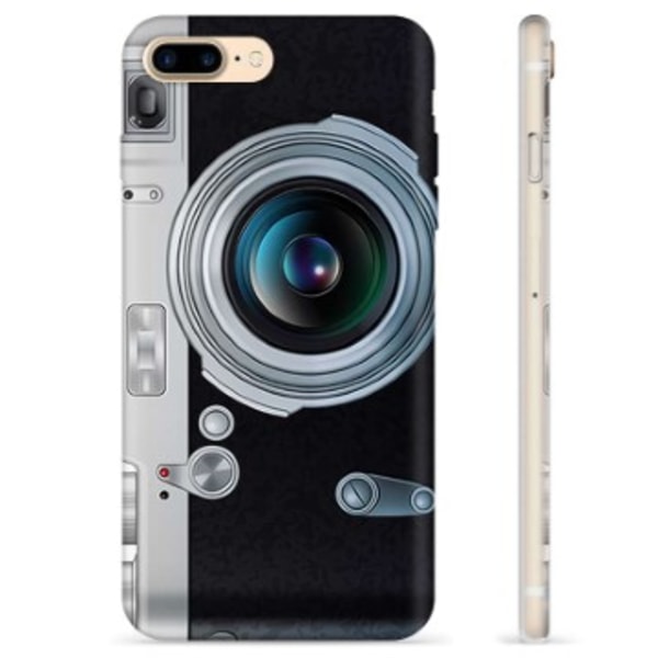 iPhone 7 Plus / iPhone 8 Plus TPU-Skal - Retrokamera Animerad