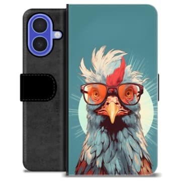 iPhone 16 Premium Plånboksfodral - Höna Animerad
