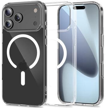 iPhone 17 Pro Tech-Protect Flexair Magnetisk Hybrid Skal -... Genomskinlig