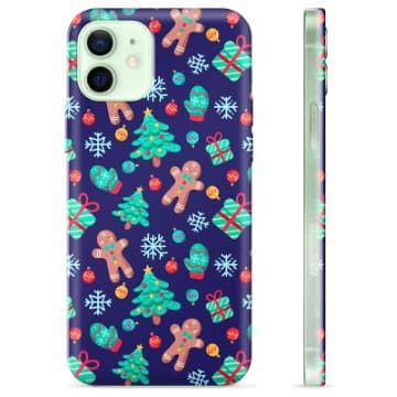 iPhone 12 TPU-Skal - Pepparkaksgubbe Animerad
