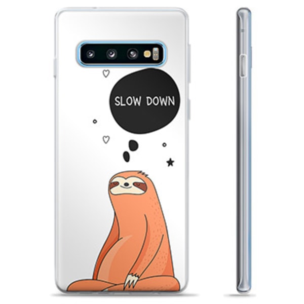 Samsung Galaxy S10+ TPU-Skal - Slow Down Animerad
