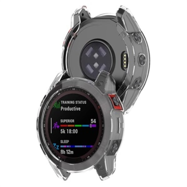 Garmin Epix Gen 2 Ultratunt TPU-skal - Genomskinlig Genomskinlig