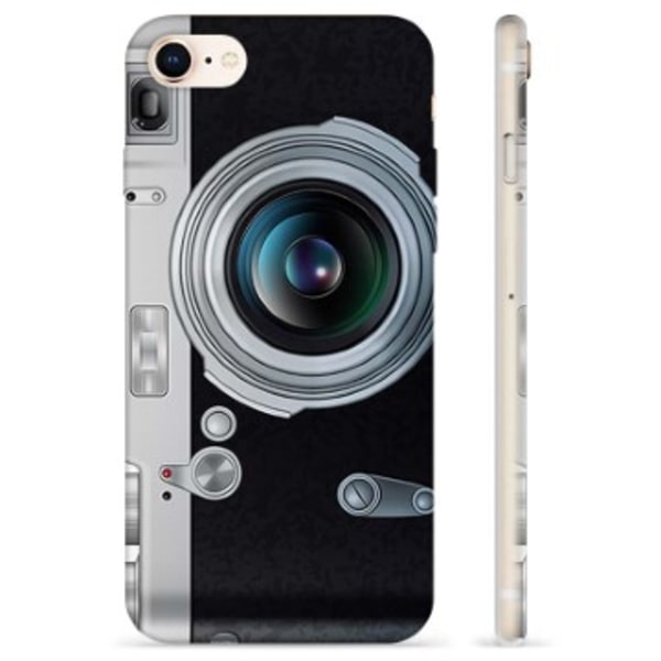 iPhone 7/8/SE (2020)/SE (2022) TPU-Skal - Retrokamera Animerad