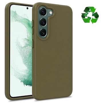 Samsung Galaxy S23 5G Bionedbrytbar Skal - Mörk grön Grön