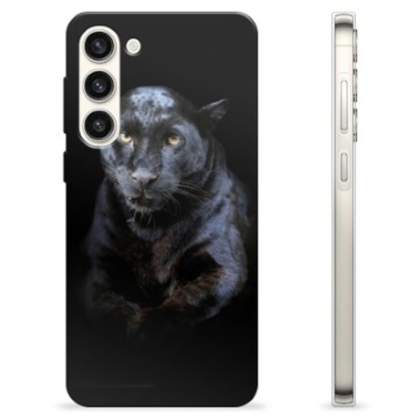 Samsung Galaxy S23+ 5G TPU-Skal - Svart Panter Animerad