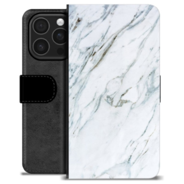 iPhone 16 Pro Premium Plånboksfodral - Marmor Animerad