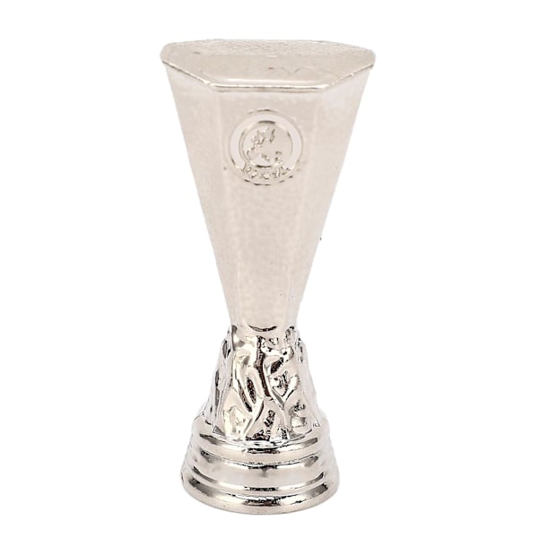 Mini Fodboldtrofæ Ornament Metal Trofæ Model Fans Souvenir til Skrivebordsdekoration 4,5 cm (B)