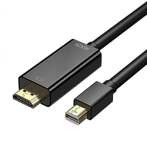 Mini DisplayPort - HDMI 4K 1,8 m kaapeli MacBook Pro Surface Pro -näytölle (V)