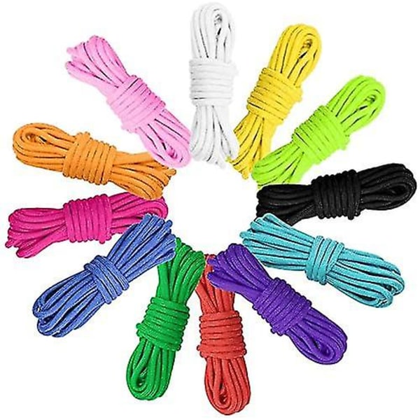 Paracord-rep multifunktionell paracord-rep 12 färger 10 fot, tältrep fallskärmsrep utomhus överlevnadsrep tillverkning [FW]
