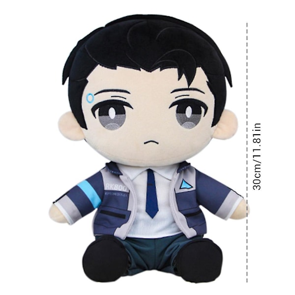 Detroit Become Human Dbh Connor Plyschdocka Kudde Leksak Present Till Halloween Jul