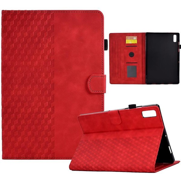 Firkantet Mesh Tablet Cover til Lenovo Tab P11 Gen 2 (11,5 tommer) TB350FU / TB350XU {FW} Red