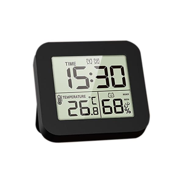 Digital Duschklocka med Alarm, Termometer och Hygrometer